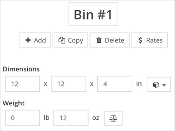 Batch shipping labels