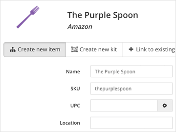 Generate catalog items