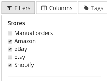 Multichannel orders