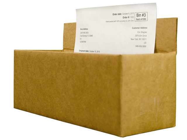 Packing a shipment
