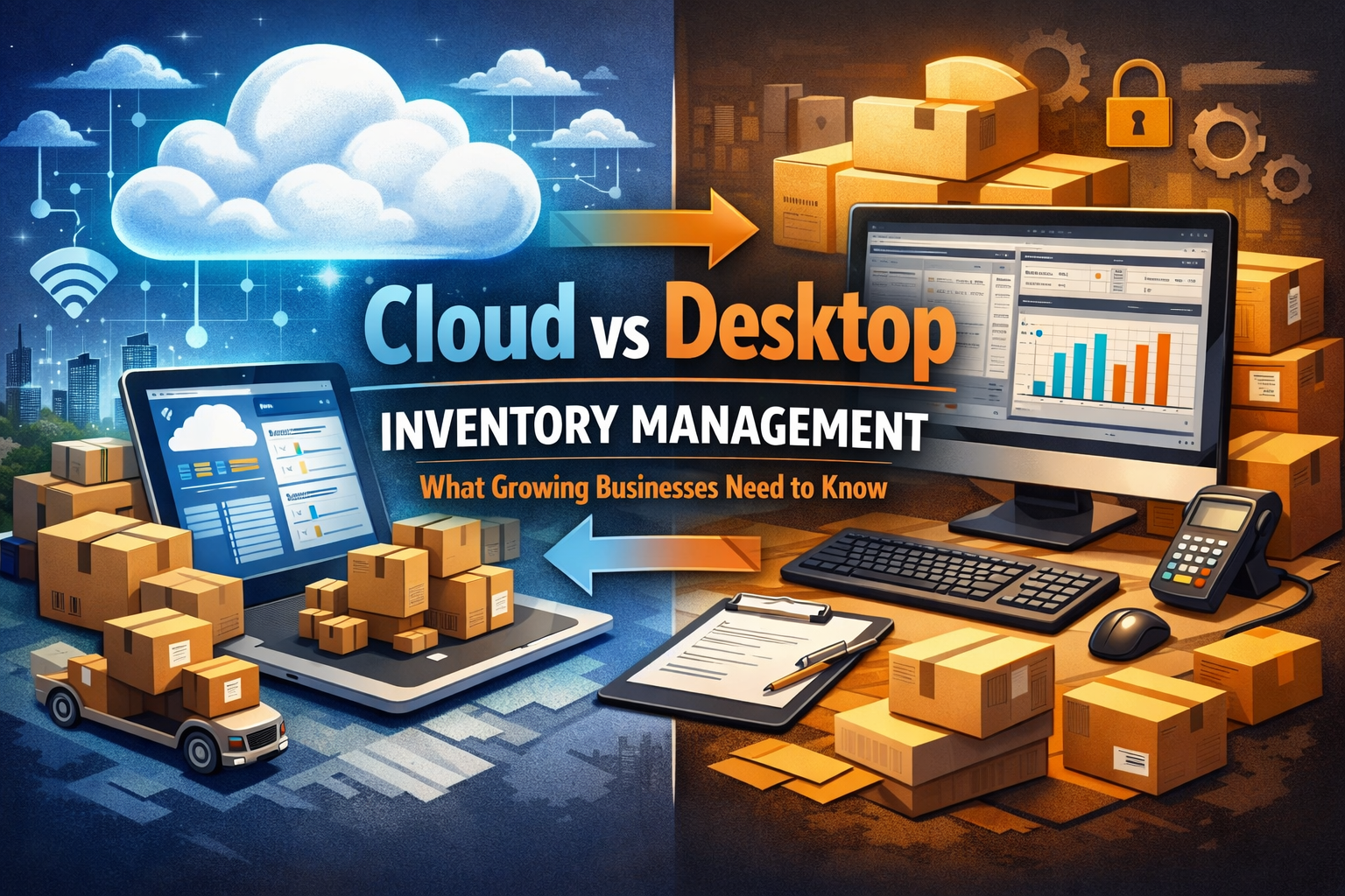 Cloud vs Desktop Inventory Management: What Growing Businesses Need to Know