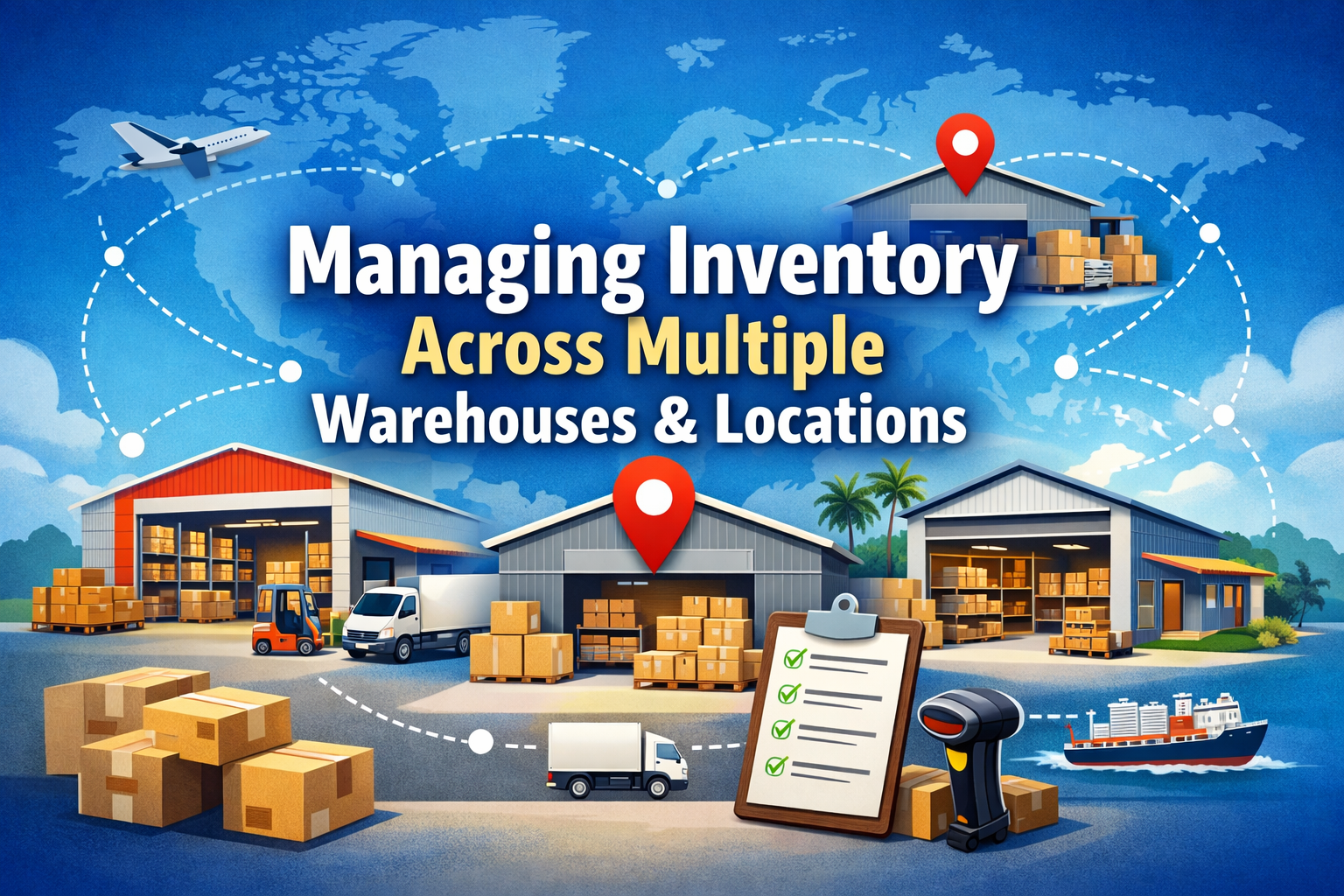 Managing Inventory Across Multiple Warehouses & Locations