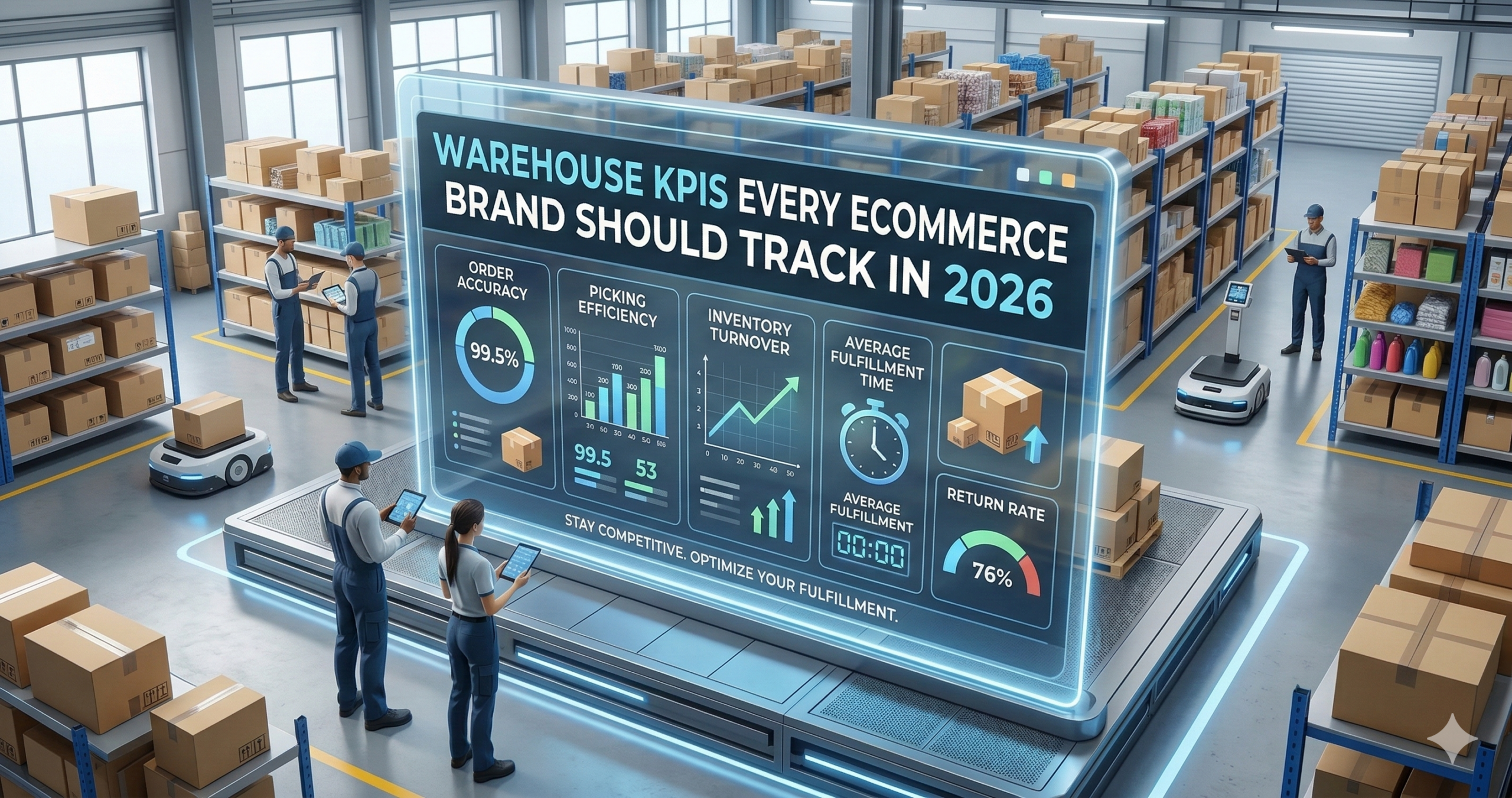 Warehouse KPIs Every Ecommerce Brand Should Track in 2026